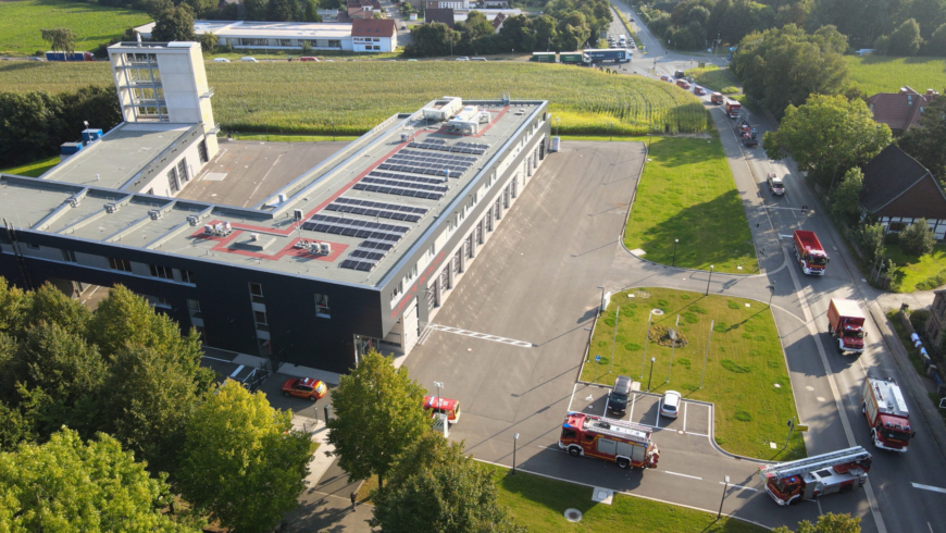 Tag der offenen Tür auf der neuen Feuerwache am 6. April 2025