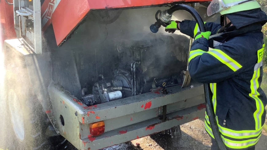 EB 140 ,,Feuer 2 – brennt Bagger“ OT Wüsten