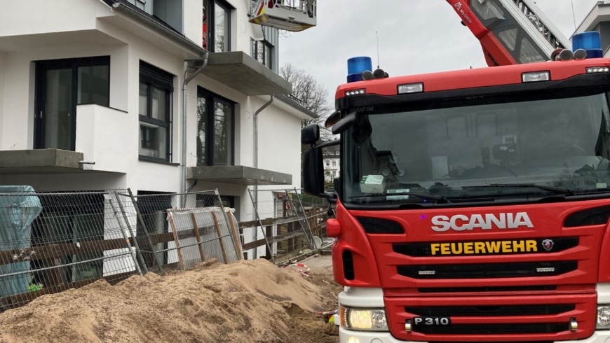 EB 113 „TH 0 – Unterstützung Rettungsdienst mit DLK“ OT Bad Salzuflen.