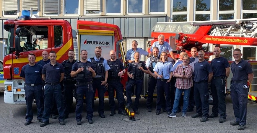 In den Ruhestand verabschiedet: Tschüss, Andreas und Michael