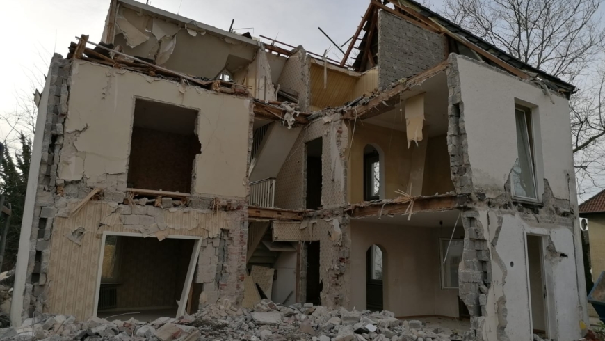 EB 051 „TH 0- Giebel droht einzustürzen“ OT Bad Salzuflen