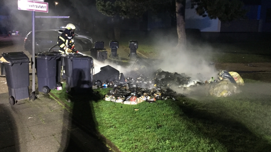 EB 016 „Feuer 1- Mülltonnenbrand“ OT Bad Salzuflen
