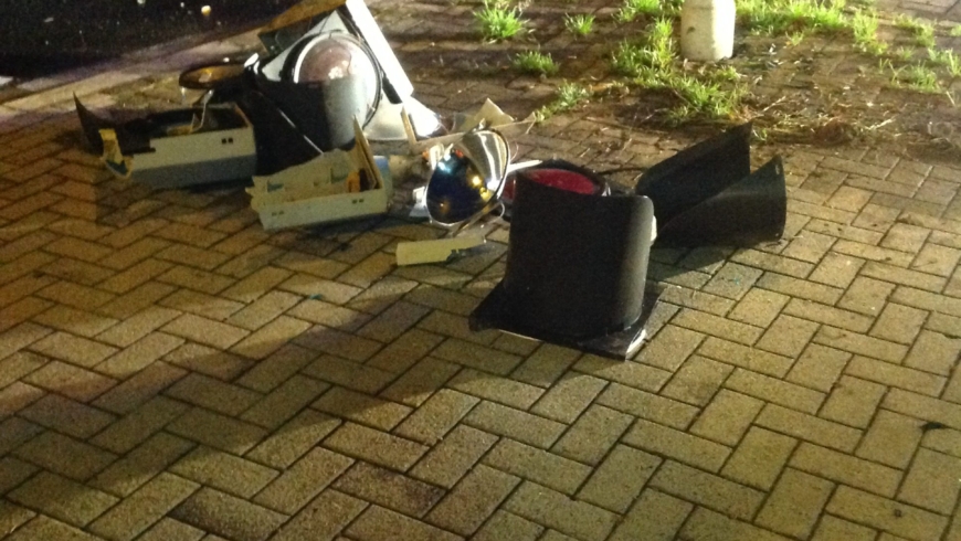 EB 448 „TH1 Ampelmast umgefahren“ OT Holzhausen