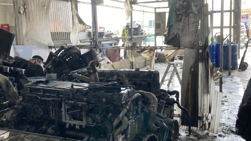 EB 187 „Feuer 2- Brand in Werkstatt“ OT Schötmar