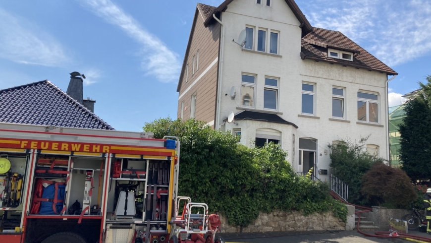 EB 433 „Feuer MIG – Zimmerbrand mit Person“ OT Bad Salzuflen