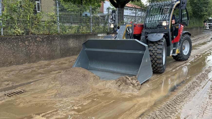 EB 570 „TH 1 – Verschmutzte Fahrbahn“ OT Wüsten