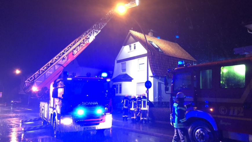 EB 058 „Feuer 2 – Feuer nach Blitzeinschlag“ OT Bad Salzuflen