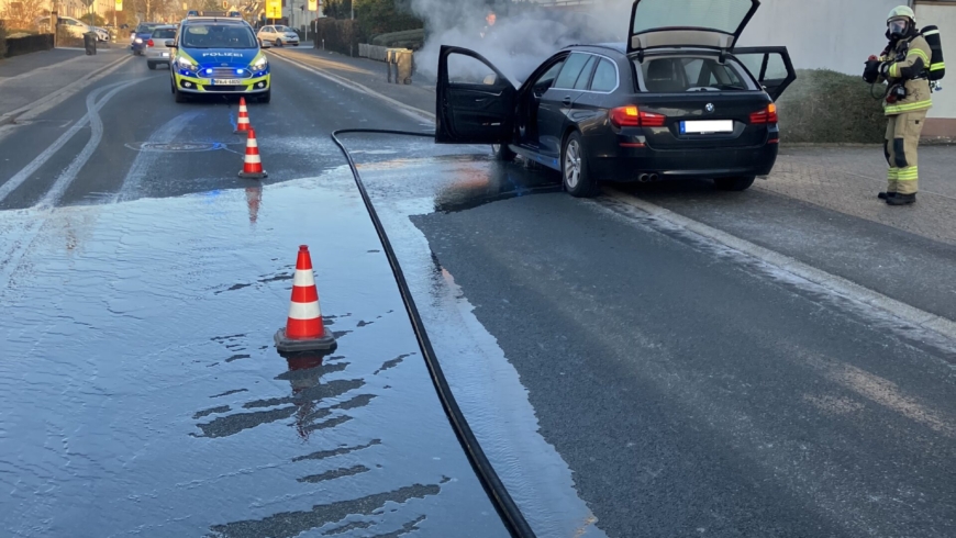 EB 025 „Feuer 1 – PKW Brand“ OT Schötmar