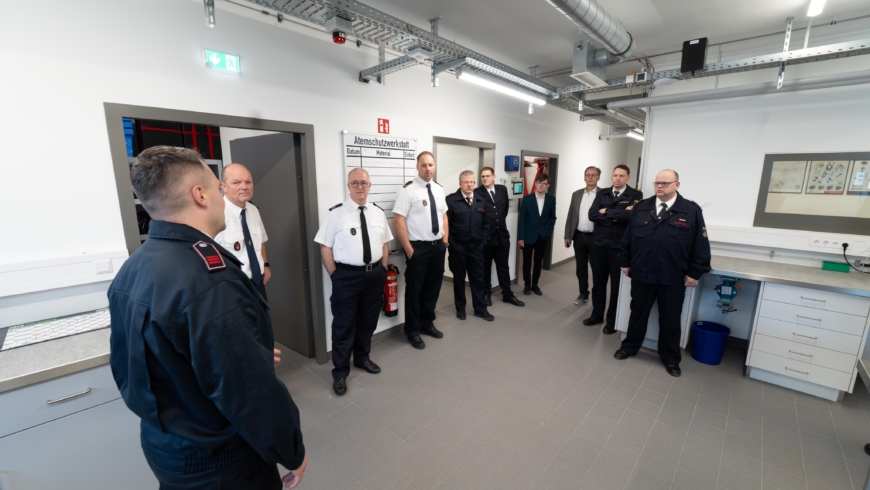 Offizielle Übergabe der neuen Feuerwache