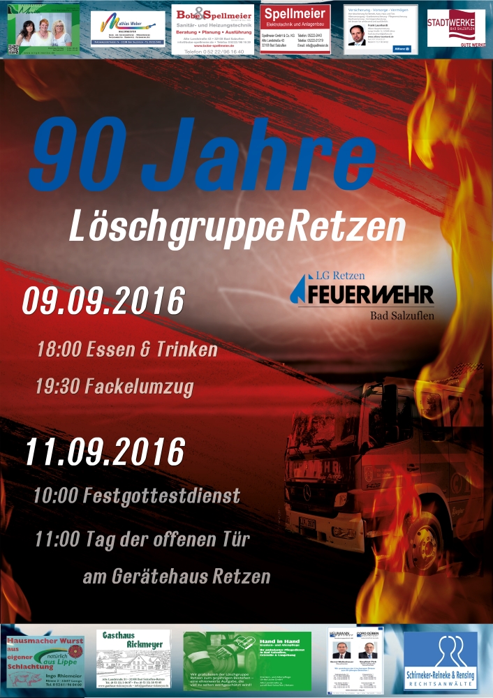 90 Jahre mit Werbung A1