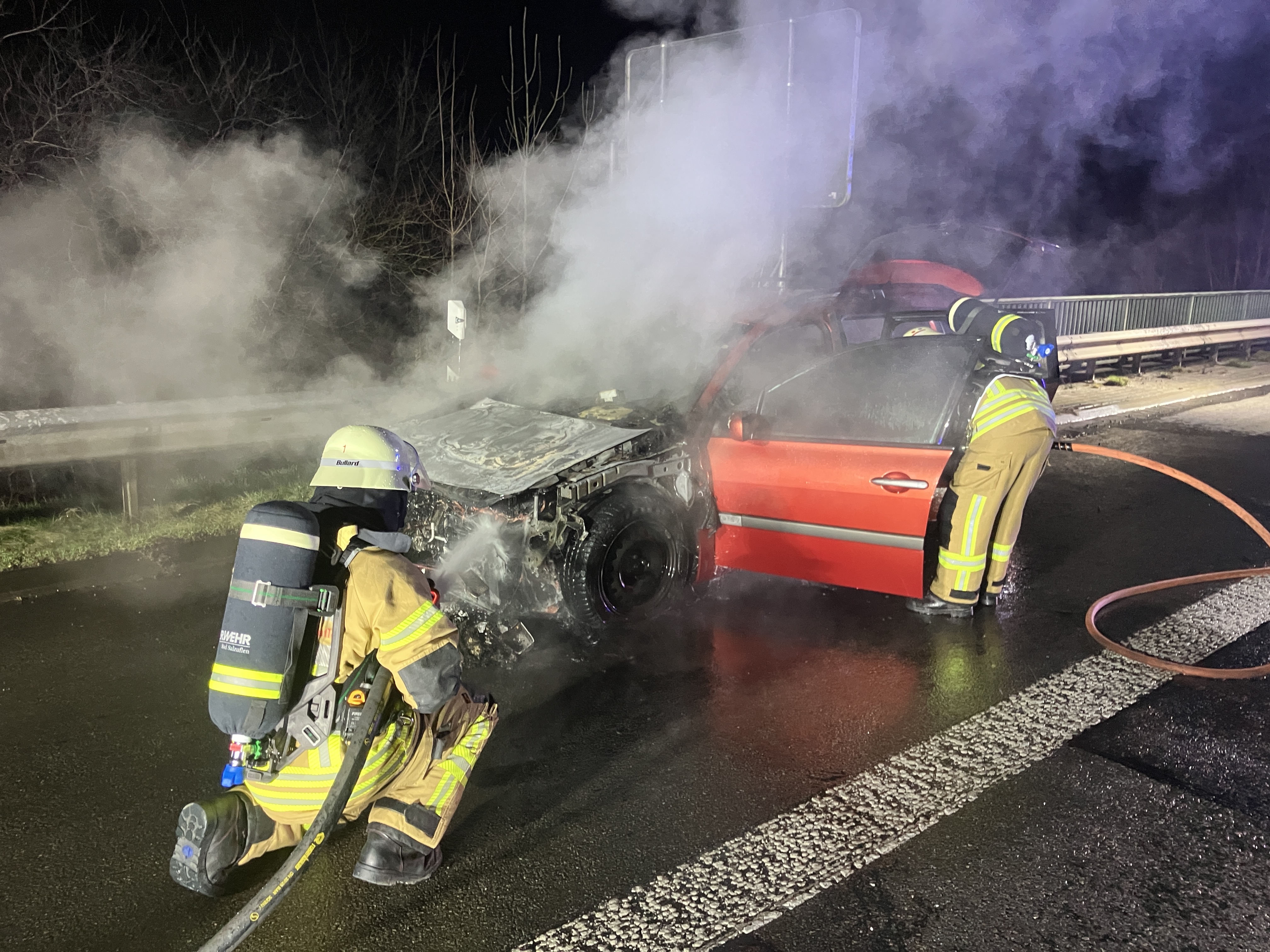 EB 153 „Feuer 1 – PKW-Brand“ BAB 2