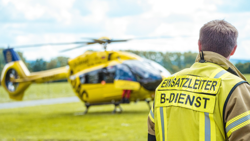 EB 685 „RTH Landung – Landung eines Rettungshubschraubers“ OT Bad Salzuflen