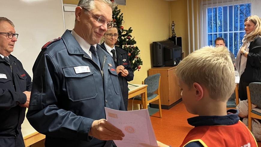 Kinderflamme zum zweiten Mal verliehen