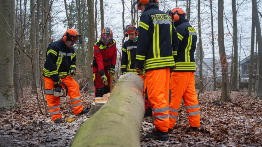 Erfolgreiche Motorsägen-Ausbildung: Lehrgänge „Modul A“ und „Modul C“ abgeschlossen