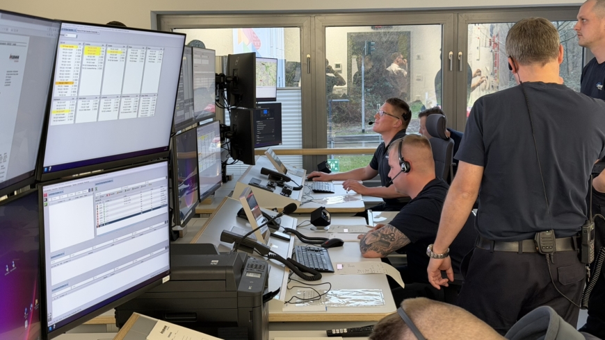 Kreisweite Unwetterübung „Sophos“: Erfolgreicher Stresstest für unsere Einsatzzentrale